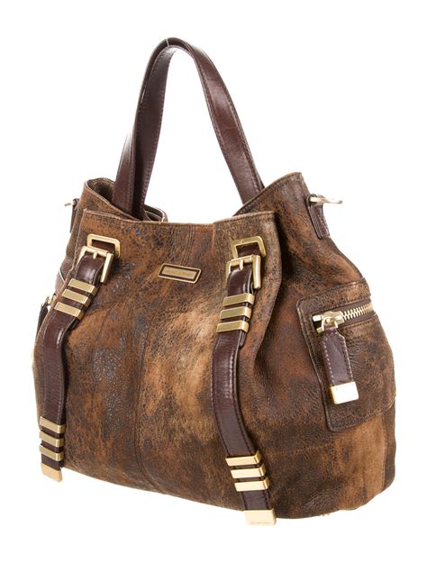 michael kors distressed leather handbags.